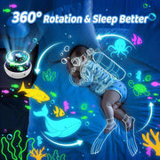 Boy Room Decor, 93 Lighting+3 Films Toddler Room Decor, Remote+Dimmable+360° Slient Nightlight for Baby Nursery, Starry Night Light up Toys, Moon Projector (White)