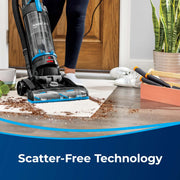 Powerforce Helix, Bagless, Upright Vacuum, Pet Friendly, Scatter-Free Technology, Helix Dirt Separation System, Lightweight, 3313, Blue & Black
