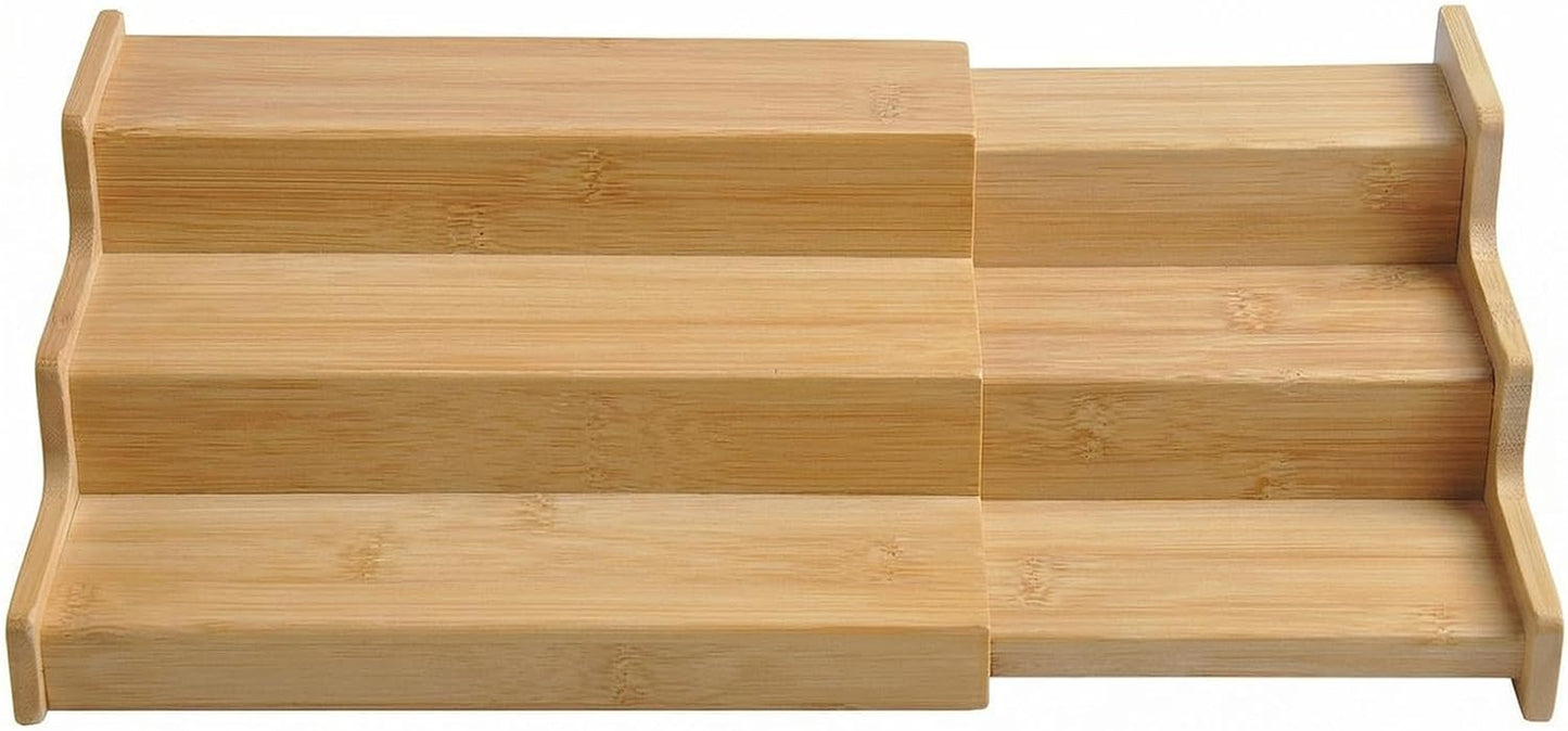 Spice Rack Organizer for Cabinet, Spice Organization for Cabinet, Spice Rack for Countertop,15.7 Inch Adjustable Seasoning Organizer Spice Organizer (1 Pack, Medium)