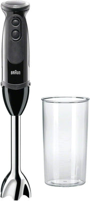 Braun MQ5000 Vario Hand Blender Stick – 21-Speed Handheld Immersion Blender with Turbo Boost, Stainless Steel Blades, Splashcontrol, Easyclick System, 400W, Hand Blenders for Smoothies