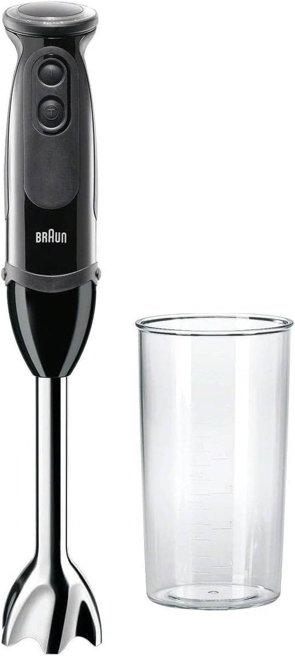 Braun MQ5000 Vario Hand Blender Stick – 21-Speed Handheld Immersion Blender with Turbo Boost, Stainless Steel Blades, Splashcontrol, Easyclick System, 400W, Hand Blenders for Smoothies