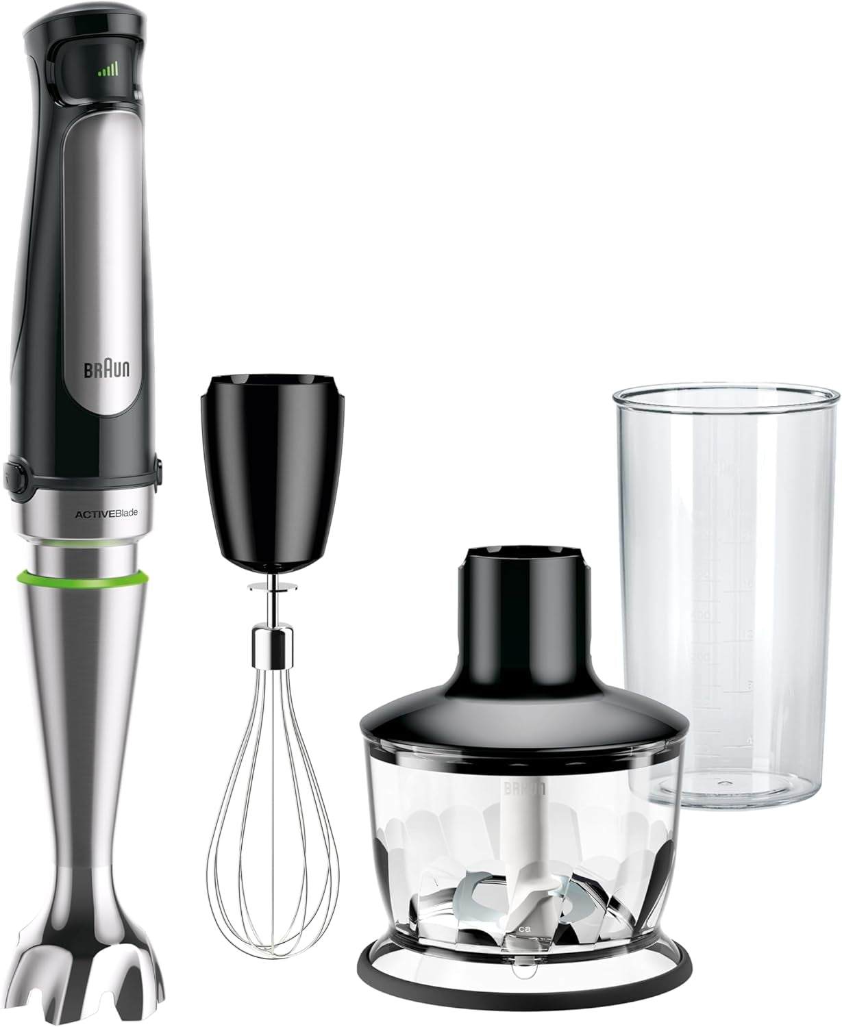 Braun Multiquick 7 immersion blender with food processor and Easy SmartSpeed technology for versatile kitchen tasks